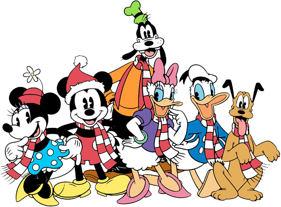 Mickey Mouse Clipart Family - Classic Mickey And Friends - Transparent PNG Free Download