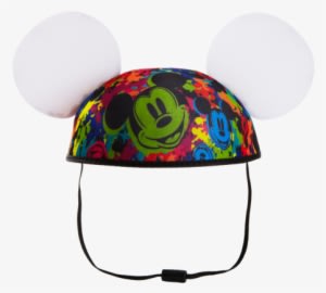 Disney® Electric Holiday Glow In The Dark Mickey Mouse® - Disneyland Paris Led Light Up Hat Mickey Mouse Ears - Transparent PNG Free Download
