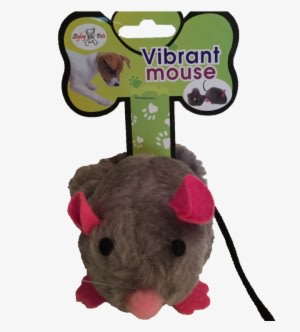 Cat Toy Grey Vibrating Mouse - Toy - Transparent PNG Free Download