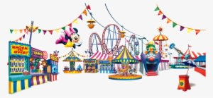 Royalty Free Stock Amusement Clipart Recreational Park - Fun Fair Cartoon Png - Transparent PNG Free Download