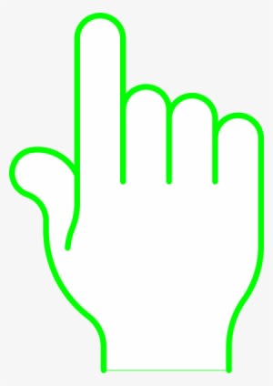 Reading Pointermickey Mouse Hand Pointer Finger - Green Pointing Finger - Transparent PNG Free Download