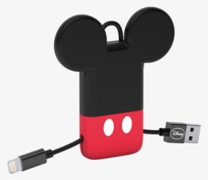Disney Mickey Mouse Keyline Lightning Cable 22cm - Transparent PNG Free Download