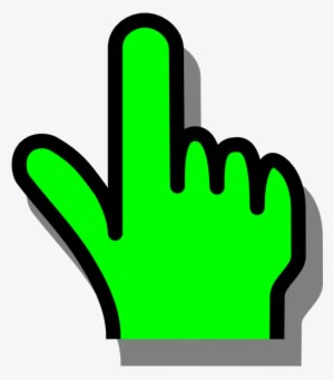 Clipart Mouse Pointer - Hand Pointer Clipart - Transparent PNG Free Download