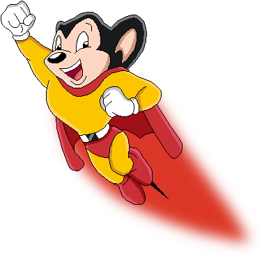 Mighty Mouse Artwork 1 - Cartoons: A Parody [book] - Transparent PNG Free Download