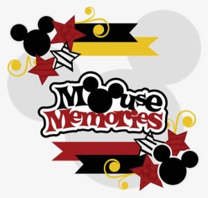 Mouse Memories Svg Collection Cute Svg Files For Scrapbooking - Scrapbooking - Transparent PNG Free Download