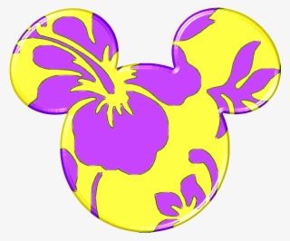 Mickey Heads Hawaiian Style - Transparent PNG Free Download