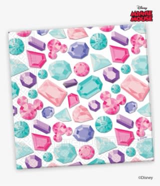 Disney Minnie Mouse Party Gem Napkins - Transparent PNG Free Download