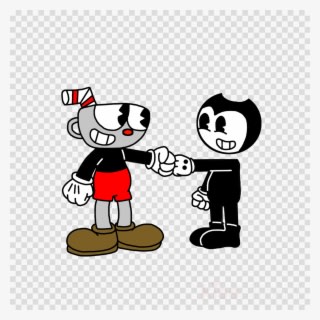 Cuphead And Bendy Clipart Cuphead Bendy And The Ink - Transparent PNG Free Download