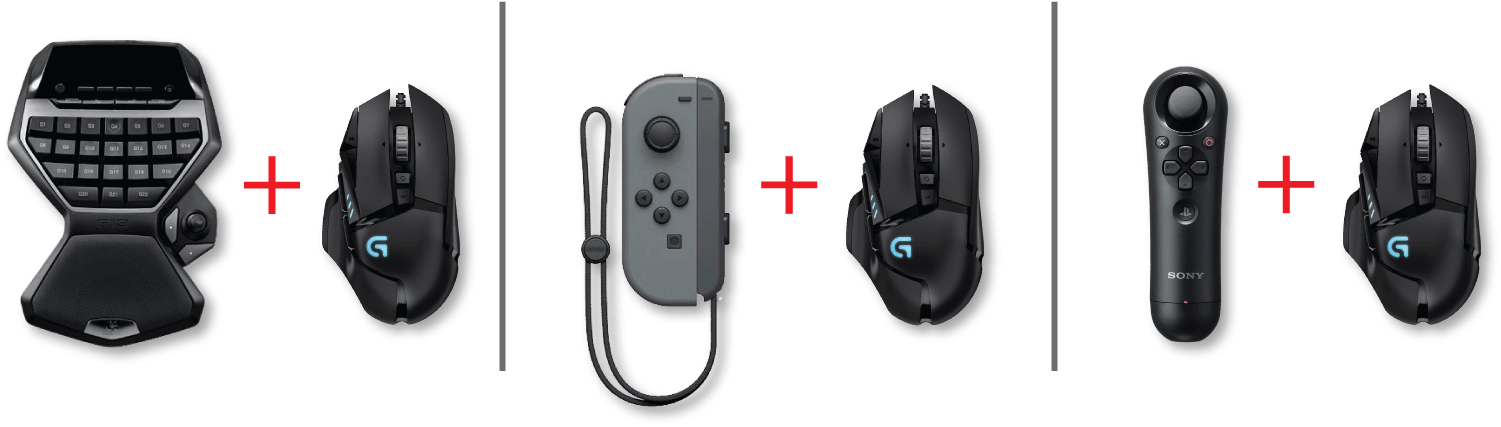 Nintendo Joycon, And Sony Move Navigation Controller - Transparent PNG Free Download
