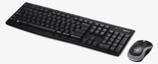 Logitech Keyboard & Mouse Combo - Mk 220 Logitech - Transparent PNG Free Download