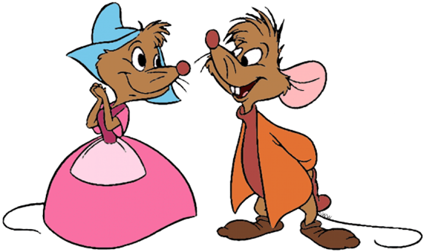Free Png Download Cinderella Mary Mouse Png Images - Jaq Cinderella - Transparent PNG Free Download