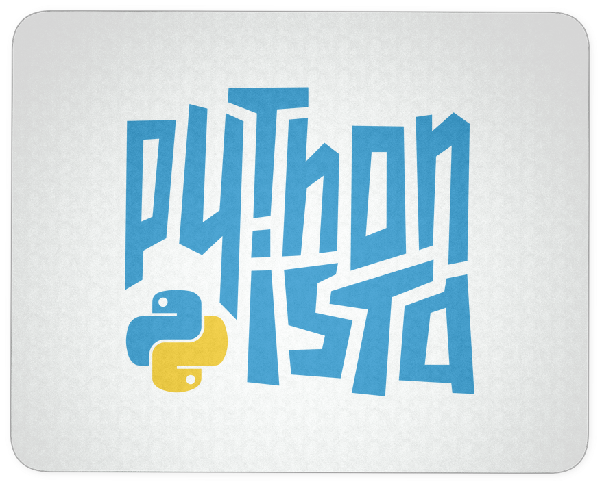 "pythonista" Mouse Pad - Python Programming Language - Transparent PNG Free Download