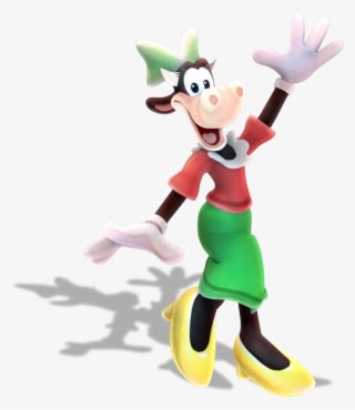My 3d Model Of Clarabelle Cow From The Mickey Mouse - Cartoon - Transparent PNG Free Download