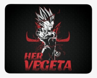 Super Saiyan Her Majin Vegeta Mouse Pad - Demon - Transparent PNG Free Download