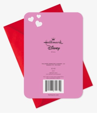 Minnie Mouse Valentine's Day Card For Granddaughter - Hallmark Cards - Transparent PNG Free Download