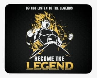 Super Saiyan Bardock Become The Legend Mouse Pad - Super Saiyan - Transparent PNG Free Download