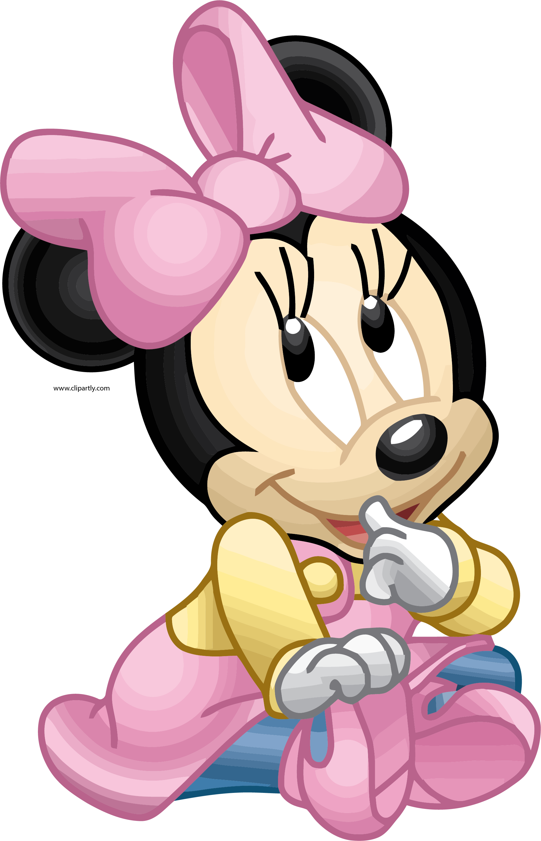Minnie Mouse Clipart Png - Minnie Baby Disney Png - Transparent PNG Free Download