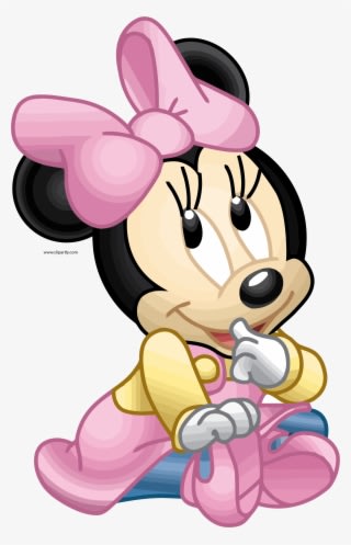 Minnie Mouse Clipart Png - Minnie Baby Disney Png - Transparent PNG Free Download