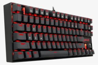Redragon K552-bb Gaming Keyboard And Mouse, Large Mouse - Cheap Red Mechanical Keyboard - Transparent PNG Free Download