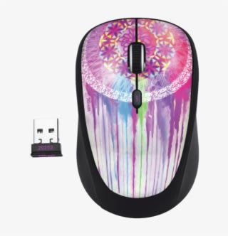 Trust Yvi Dream Catcher Wireless Mouse - Raton Inalambrico Trust - Transparent PNG Free Download
