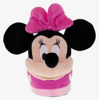 Minnie Mouse Character Figural Plush Slippers - Plush - Transparent PNG Free Download