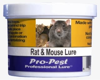 Pro Pest Rat & Mouse Lure Prof 8 Oz Jars 8ct - Rat - Transparent PNG Free Download