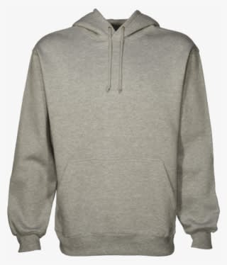 Larger Imagemove Mouse Over The Image To Magnify - Grey Hoodie Front And Back Png - Transparent PNG Free Download