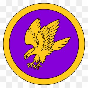 Calontir Populace Badge - Falcon Heraldry - Transparent PNG Free Download