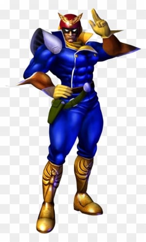 Captain Falcon - Captain Falcon Super Smash Bros - Transparent PNG Free Download