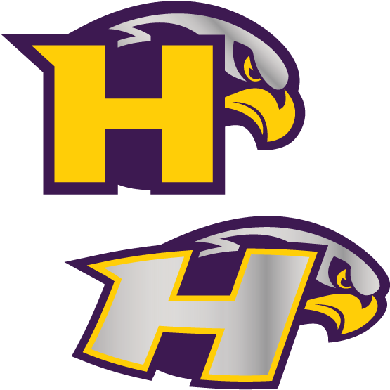Hanford Falcon 3 Color Logo Official And Concept Version - Falcons College - Transparent PNG Free Download
