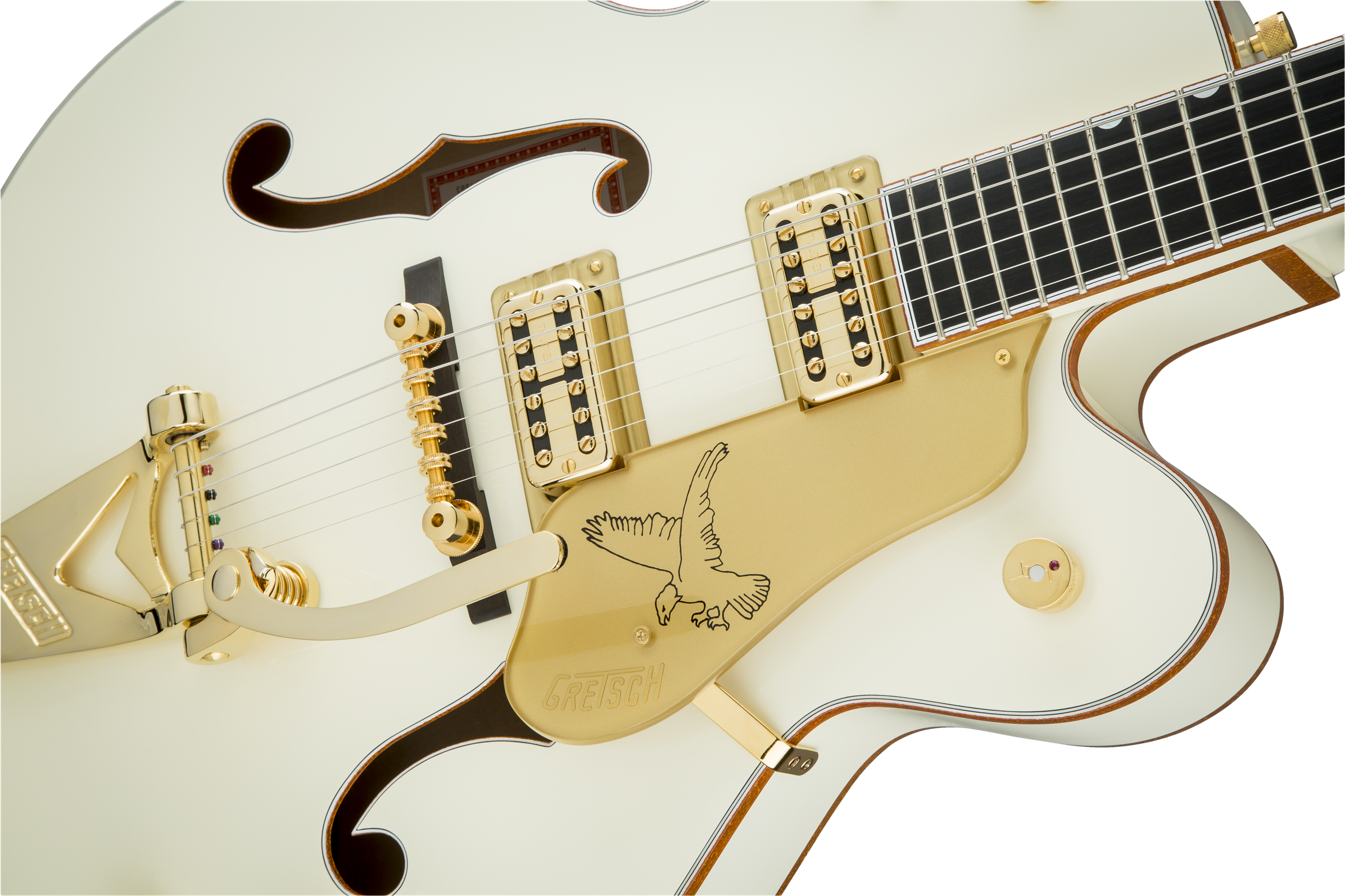 Local Dealers Online Dealers - Gretsch White Falcon Bigsby - Transparent PNG Free Download