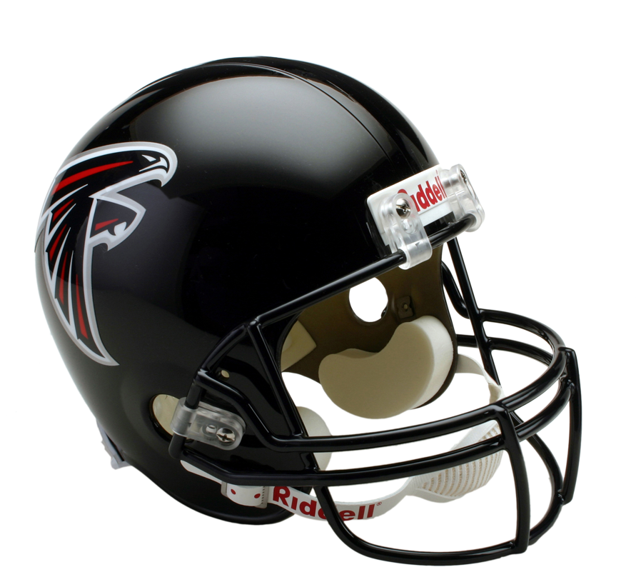 Riddell Deluxe Replica Helmet - Atlanta Falcons Nfl Riddell Replica Mini Football Helmet - Transparent PNG Free Download