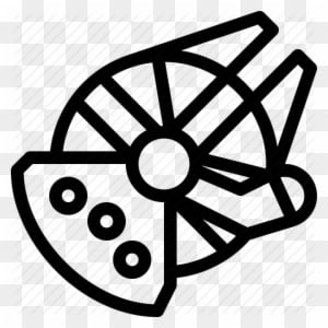 Star Wars Clipart Millenium Falcon - Millennium Falcon Clip Art Transparent Background - Transparent PNG Free Download