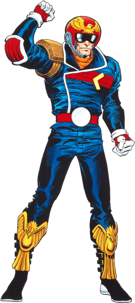 Captain Falcon - F Zero Captain Falcon - Transparent PNG Free Download