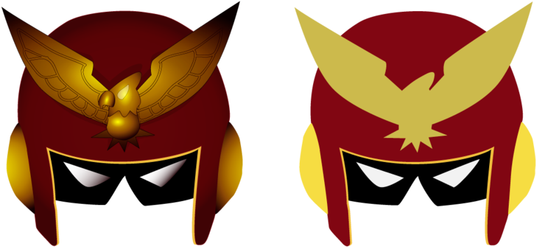 Captain Falcon Helmet By Senjuwarrior - Captain Falcon Helmet Png - Transparent PNG Free Download