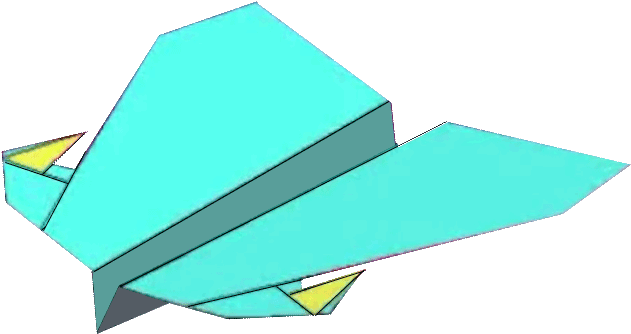 Falcon Paper Airplane - Peregrine Falcon Wings Paper Airplane - Transparent PNG Free Download