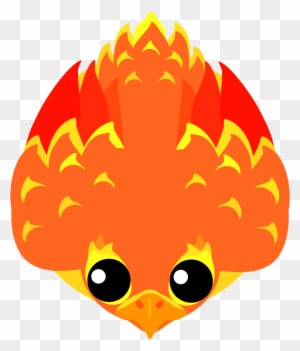 Fire Falcon - Mope Io Falcon Skins - Transparent PNG Free Download