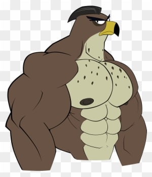 Falcon Clipart Muscle - Falcon Graves Muscle - Transparent PNG Free Download