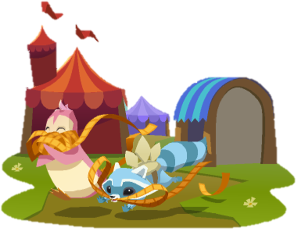 Snowflake Arctic Wolf Summer Carnival Coyote Falcon - Graduation Gown Animal Jam - Transparent PNG Free Download