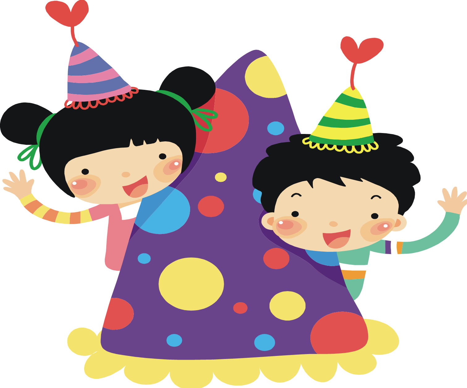 Lot's Of Activities For You And Your Family, Mobile - Party Hat With Kids Clipart - Transparent PNG Free Download