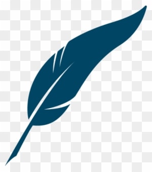 Falcon Feather - Blue - Falcon Feather - Blue - Transparent PNG Free Download