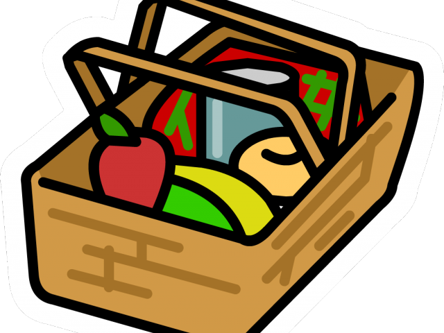Prairie Falcon Clipart Transparent Background - Transparent Background Picnic Basket Clipart - Transparent PNG Free Download