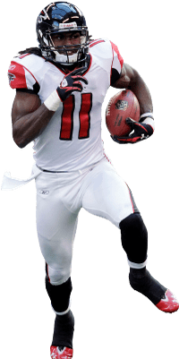 Julio Jones 11 Atlanta Falcons - Julio Jones 11 Atlanta Falcons - Transparent PNG Free Download