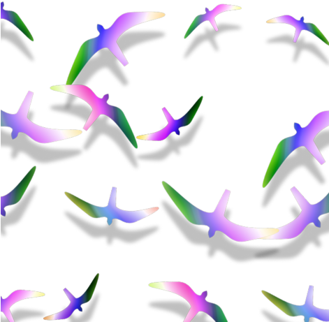 Free Fall Falcons, L Fabric By Animotaxis On Spoonflower - Free Fall Falcons, L Fabric By Animotaxis On Spoonflower - Transparent PNG Free Download