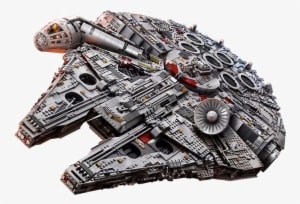 Millennium Falcon Star Wars Png Transparent Image - Lego 75192 Millennium Falcon Ucs - Transparent PNG Free Download