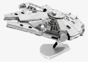 Metal Earth Star War Millennium Falcon - Metal Earth Millennium Falcon - Transparent PNG Free Download