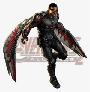 Captain America Cinematic Universe - Falcon Marvel Png - Transparent PNG Free Download