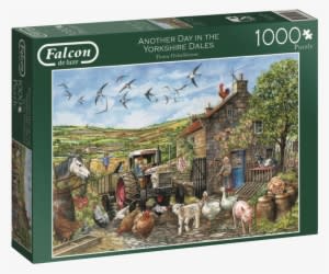 Falcon De Luxe Another Day In The Dales 1000pcs - Puzzles Falcon - Transparent PNG Free Download