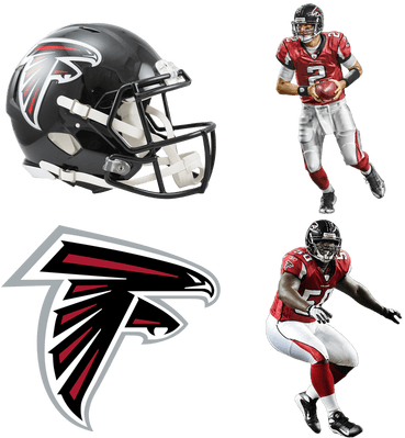 Atlanta Falcons - Atlanta Falcons Helmet - Transparent PNG Free Download