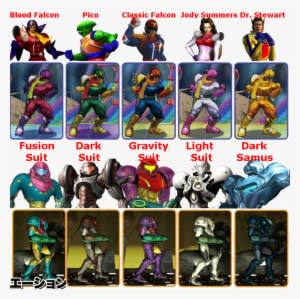 Pico Classic Falcon Jody Summers Dr - Blood Falcon Super Smash Bros - Transparent PNG Free Download